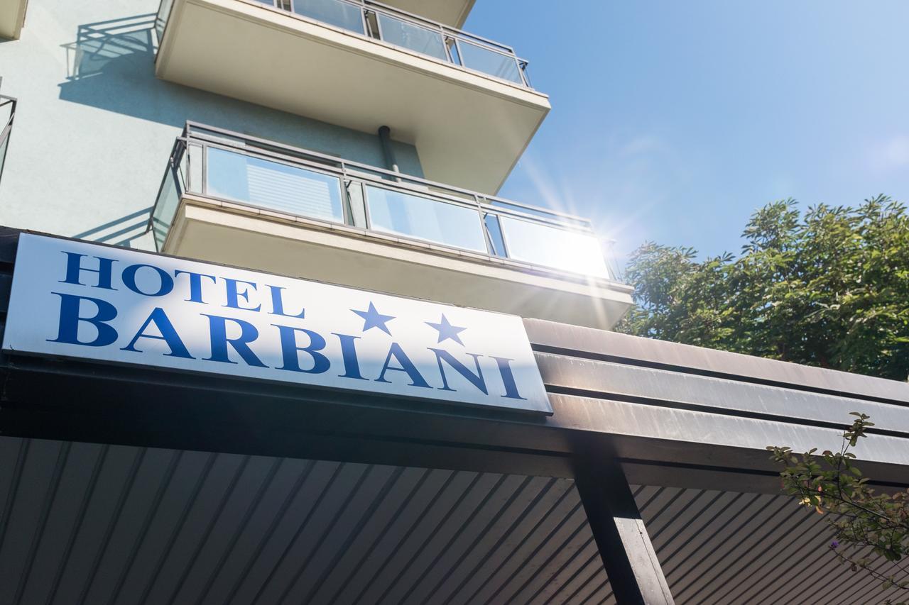 Hotel Barbiani Rimini Bagian luar foto